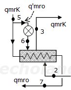 中間冷却器の説明用概略図1