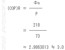 (COP)Rを求める