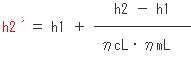h2´を求める式