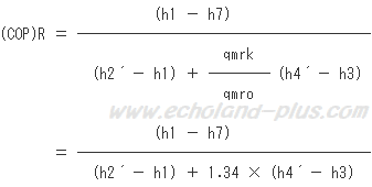 なので(COP)Rは、と、なる。
