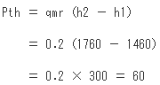Pthを求める