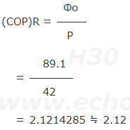 (COP)Rを求める
