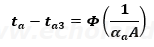 ta － ta3の基本式テキスト（6.11）式より