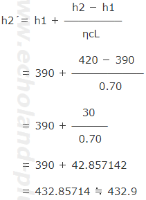 h2´を求める式に数値代入。