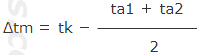 Δtmからtkの公式