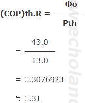 (COP)th.Rを求める