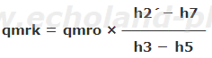 熱収支からqmrkを求める式。