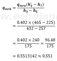 qmrkを数値代入して求める。