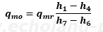 熱収支から導き出したqmoを求める式