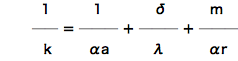 1／k計算式