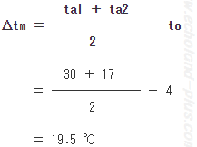 Δtmの式