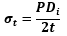 σtの公式