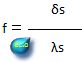 汚れ係数計算式ｆ＝δs／λs